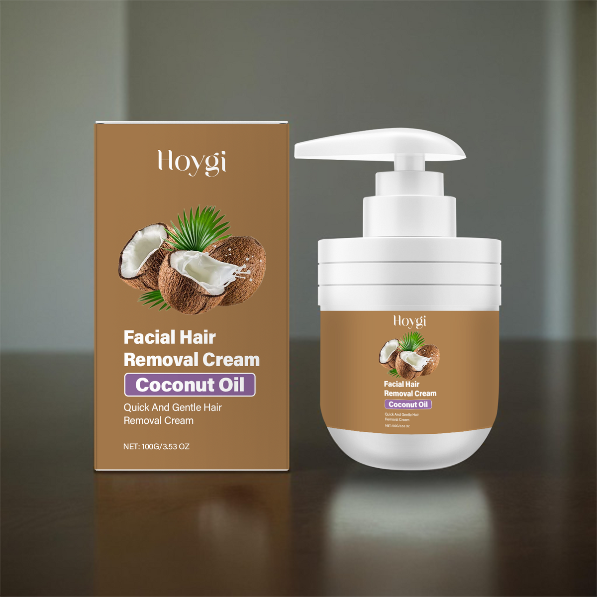 Coconut Facial Hair Removal Cream 100g
