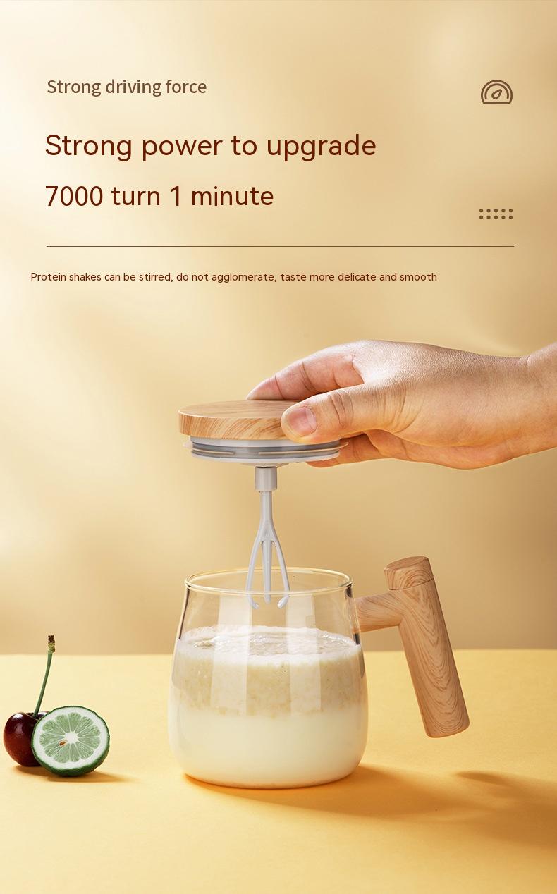 Self-Stirring Coffee Mug 400ML Electric Mixing Cup for Hot & Cold Drinks