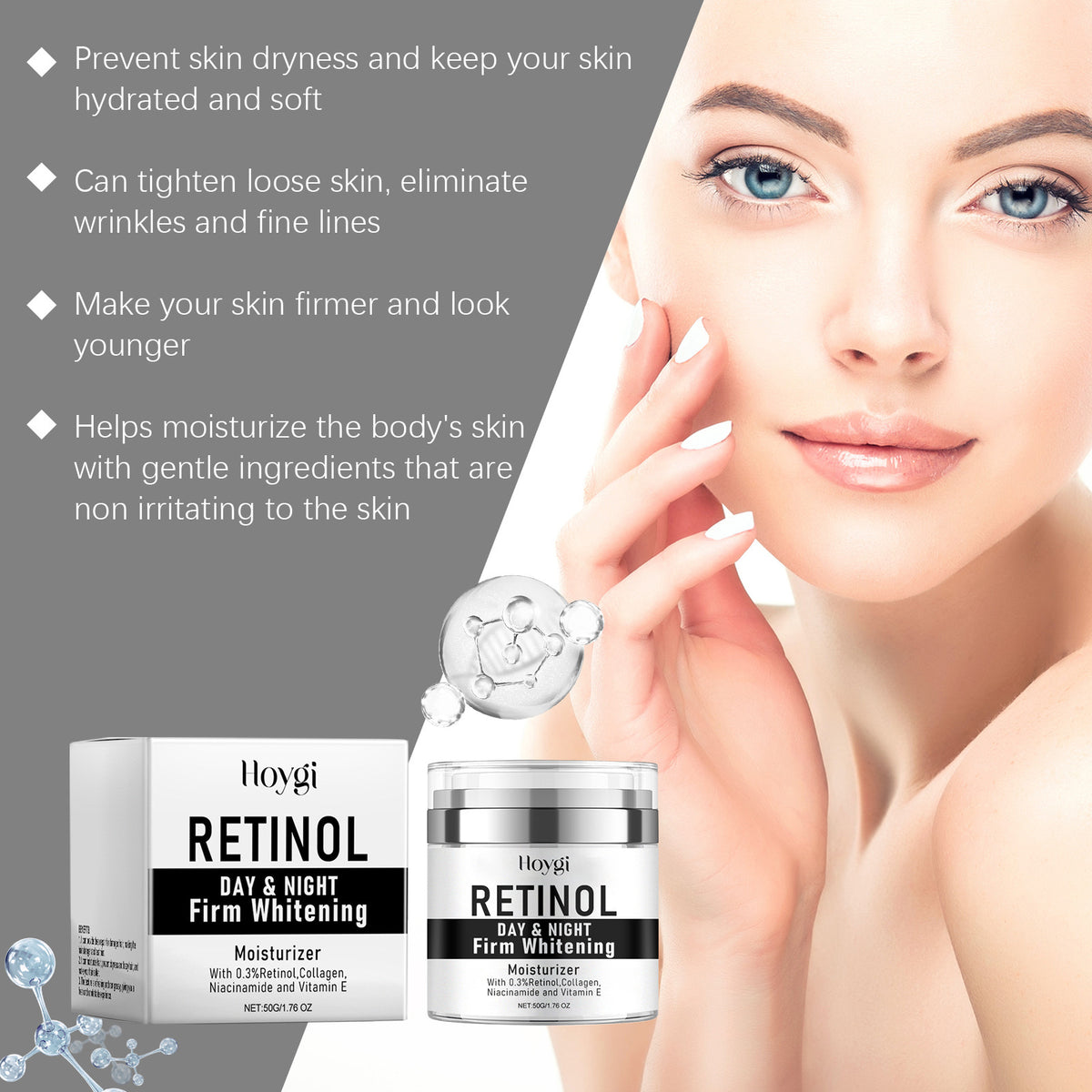 Facial Moisturizing Cream Clear Skin Nourishing