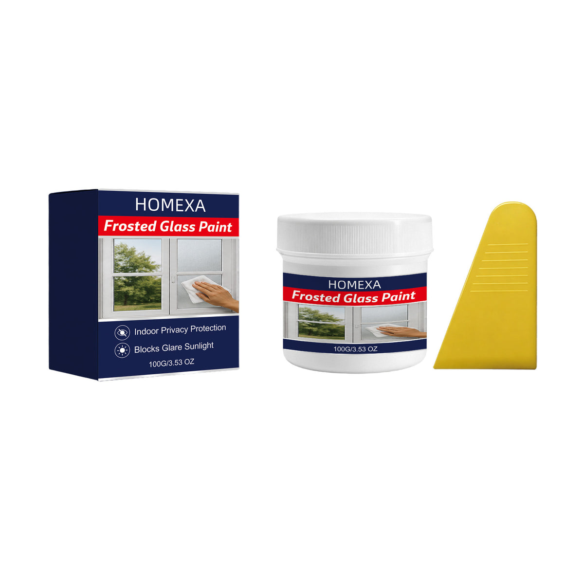 Glass Polishing Paste - Home & Furniture Surface Cleaner, 100G/300G Variants
