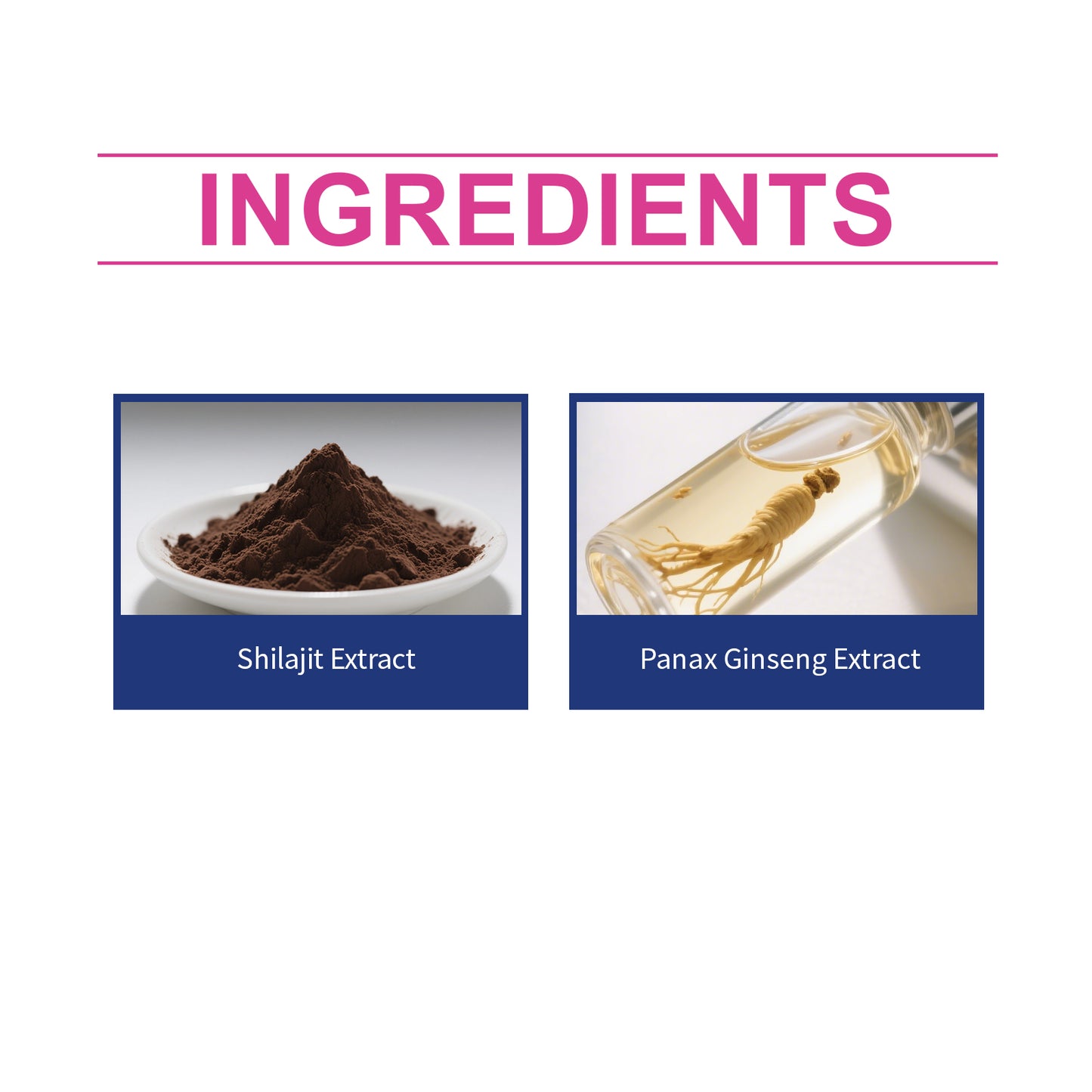 Women's Vitality Support Drops - Natural Shilajit & Ginseng Herbal Elixir