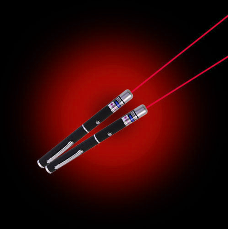 Red Laser Pointer Pen Light for Pets & Presentations, 10PCS