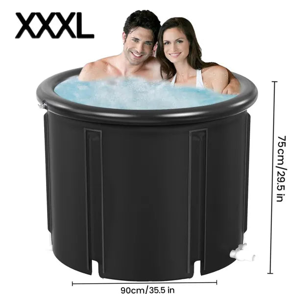XXL Cold Plunge Tub - 102 Gallon Portable Ice Bath for Recovery