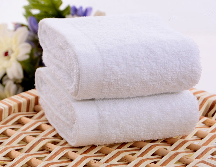 Pure Cotton Square Towel for Bathroom Kitchen 21X25cm - White