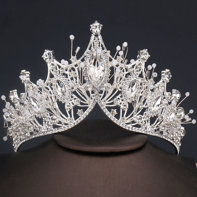 Retro Big Eyes Crown Headdress - Multiple Colors
