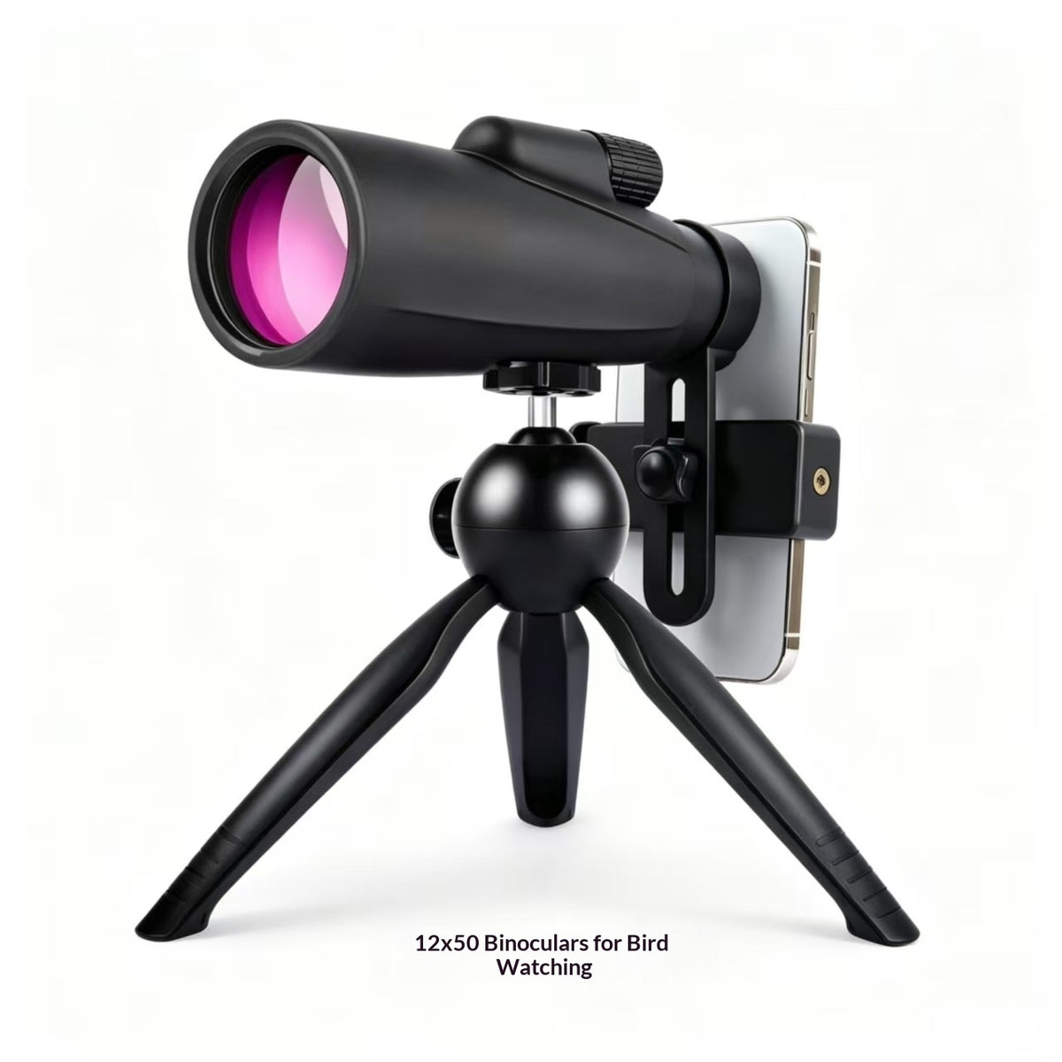 Night Vision Astronomical Monocular Telescope 25–75x 60mm Scope for Birdwatching & Star Gazing