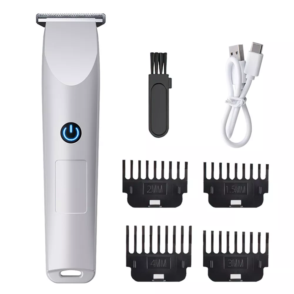 Electric Beard Trimmer & Hair Clipper - Rechargeable USB Shaving Machine
