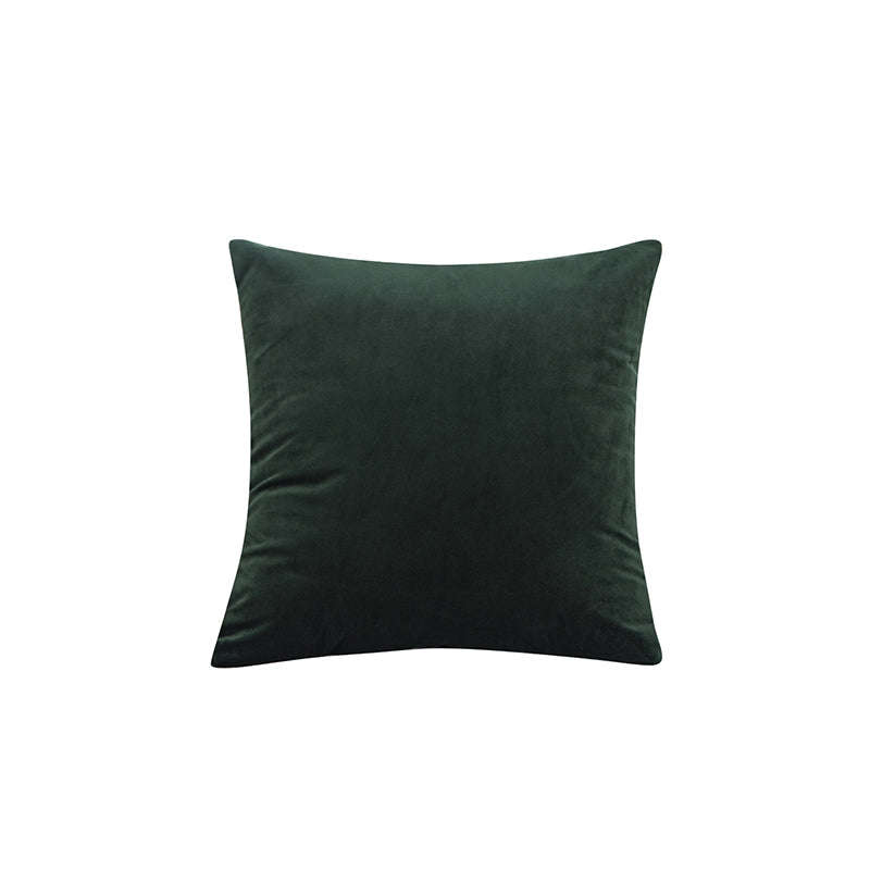 Velvet Lumbar Support Pillow Cover for Office Car Home Decoration