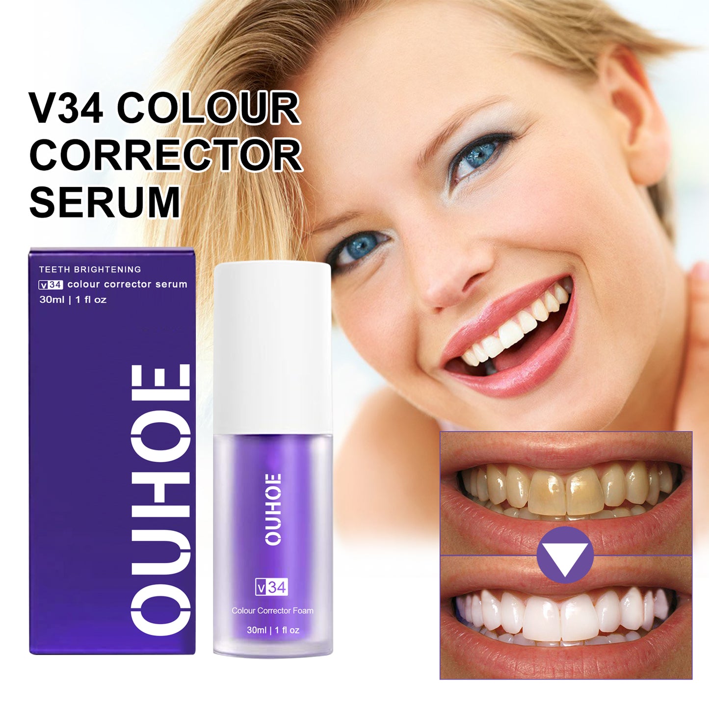 Brightening Tooth Serum 30ml - Dental Brightening Treatment