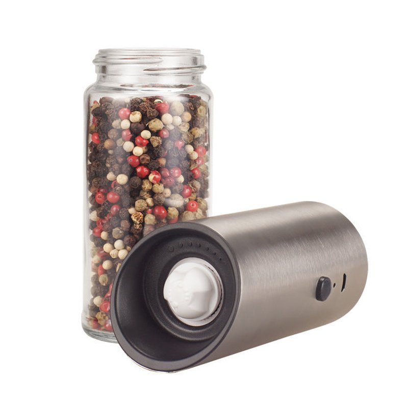 Stainless Steel Electric Spice Grinder for Kitchen Use - Automatic Mill