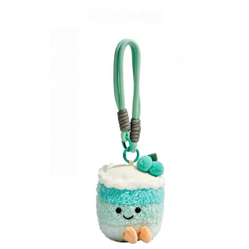 Creative Plush Toy Afternoon Tea Decoration Set - Fun Cartoon Gift