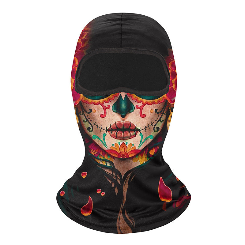 Winter Motorcycle Face Mask - Fleece-Lined Neck Warmer for Men & Women