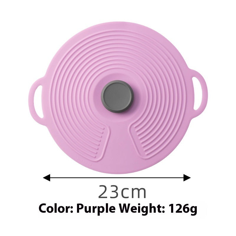Silicone Food Cover Set - Spill-Proof, Airtight, Reusable Pot Lids 15-31cm