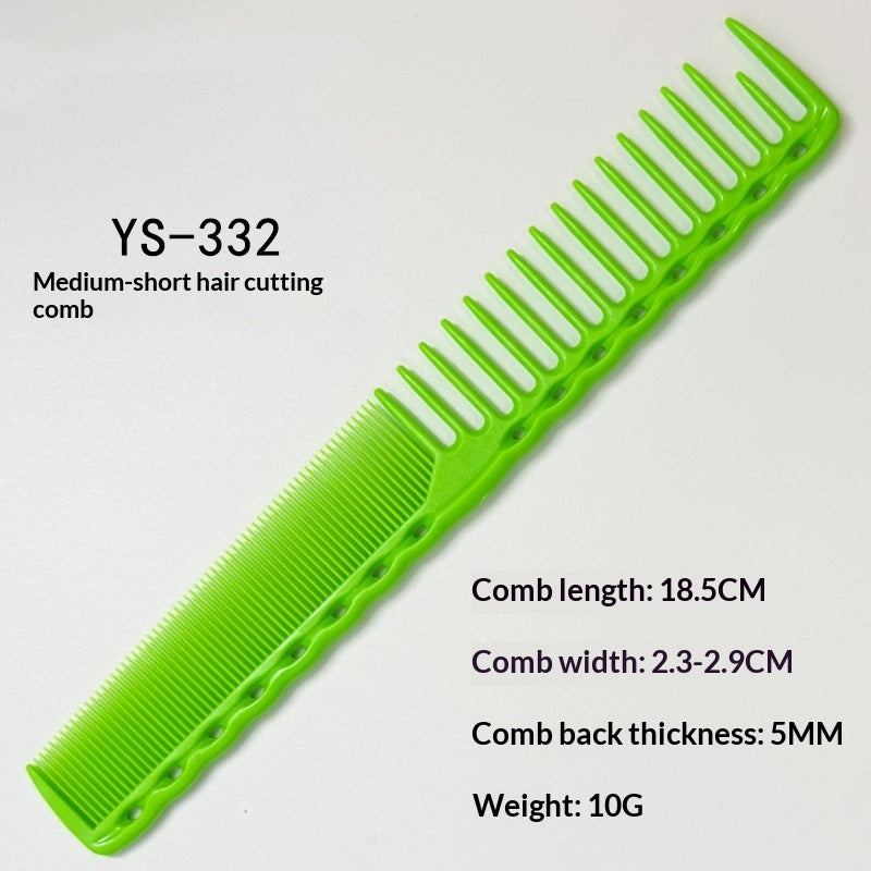 Double-Ended Hair Comb with Fine & Coarse Teeth - Multiple Colors