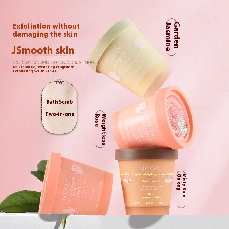 Ice Cream Skin Rejuvenation Exfoliating Facial Scrub - Body Care