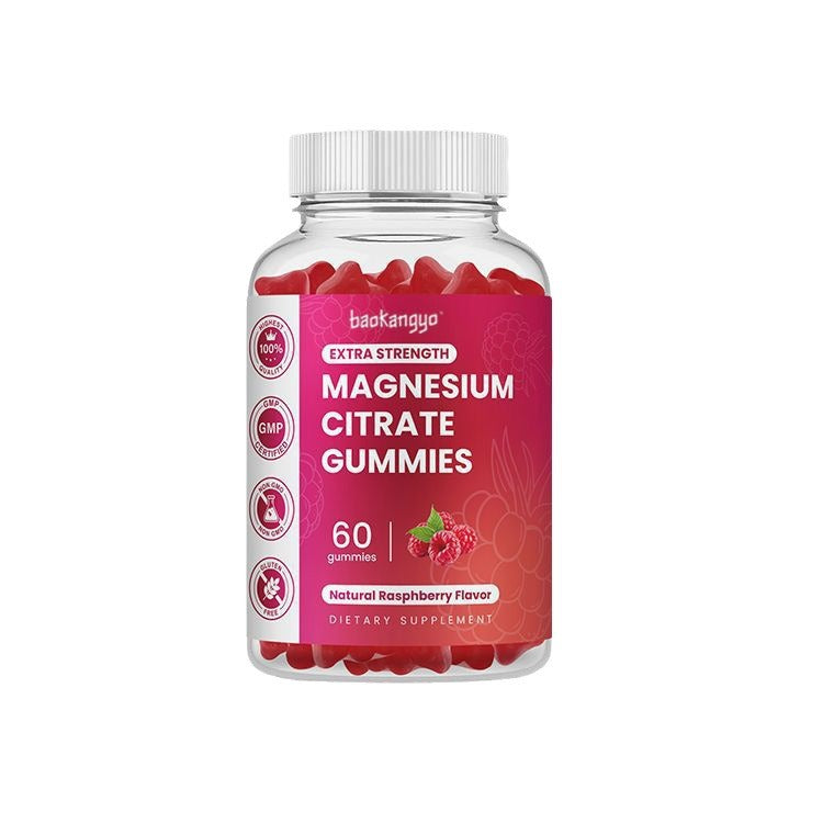 Magnesium Glycinate Soft Candy 60 Pieces - Strawberry