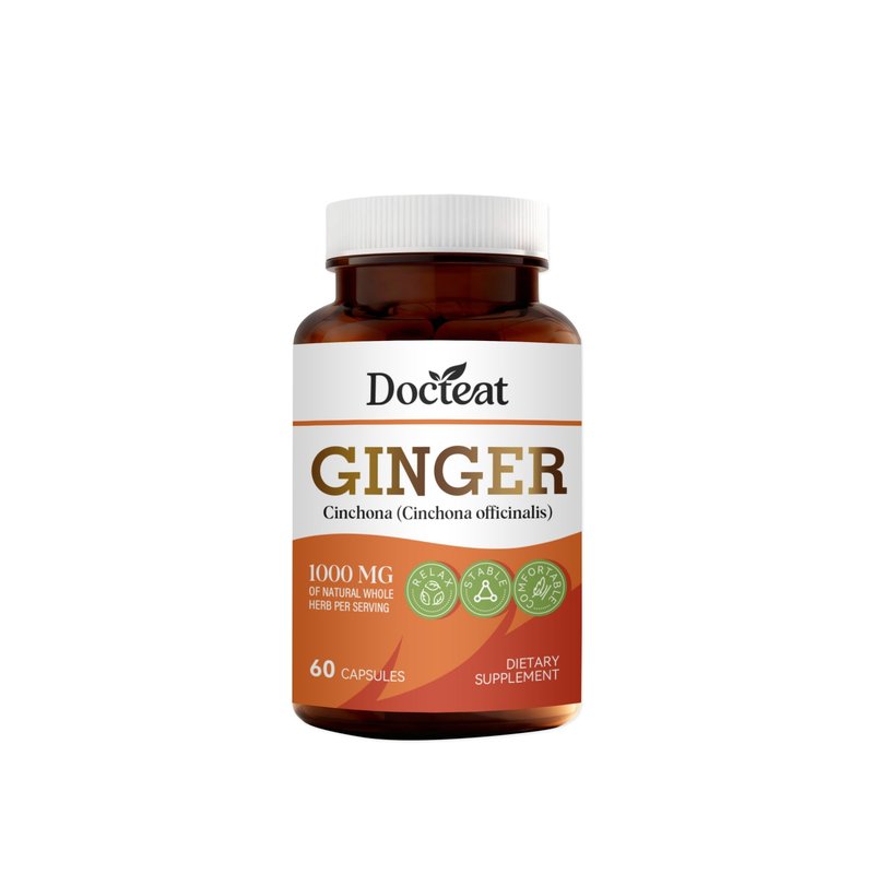 Ginger Hawthorn Mint Chamomile Capsules - 60 Count