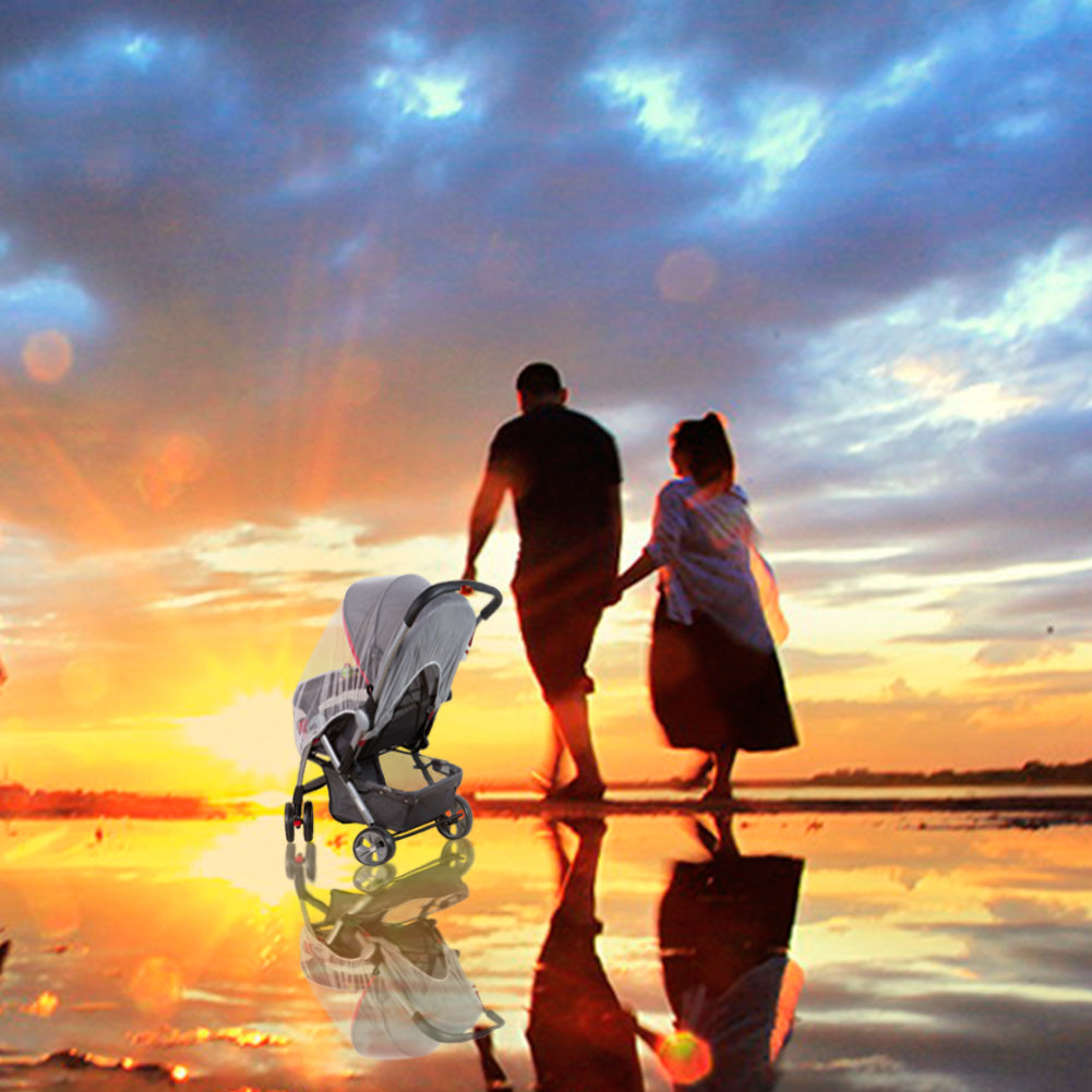 Lovely Baby Stroller Pushchair Mosquito Insect Net Safe Mesh Pram