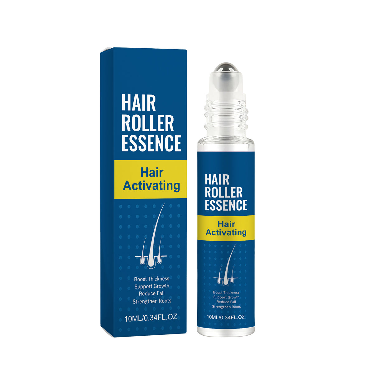 Ball-Type Hair Growth Solution 10ml Hair Tonic for Thinning Hair