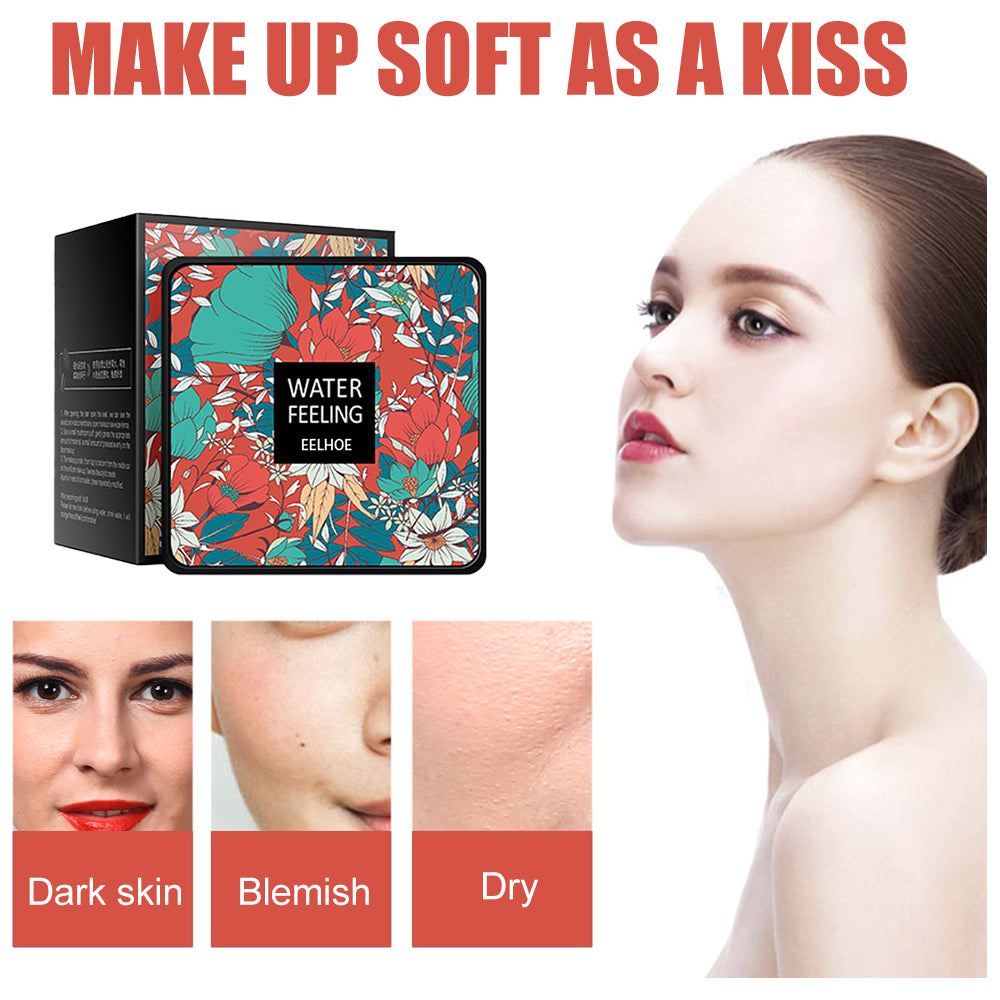 Flawless Air Cushion BB Cream with Mushroom Applicator - Waterproof Concealer