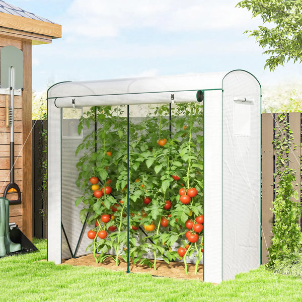 Mini Greenhouse Garden Bed with Waterproof Cover