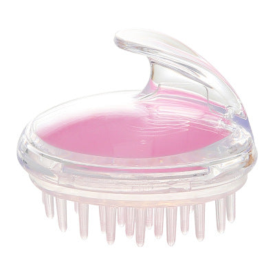 Silicone Shampoo Brush - Soft Head Massage Hair Care Tool for Home Use