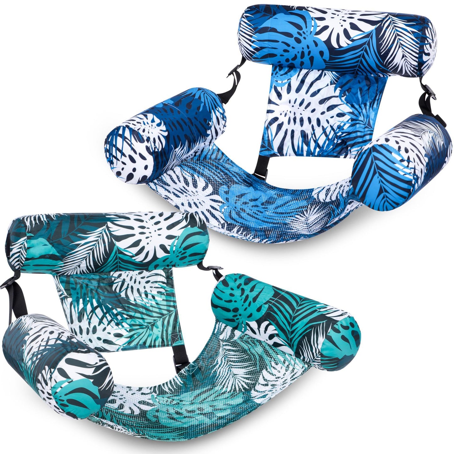 Inflatable Floating Hammock Chair for Pool & Beach Relaxation