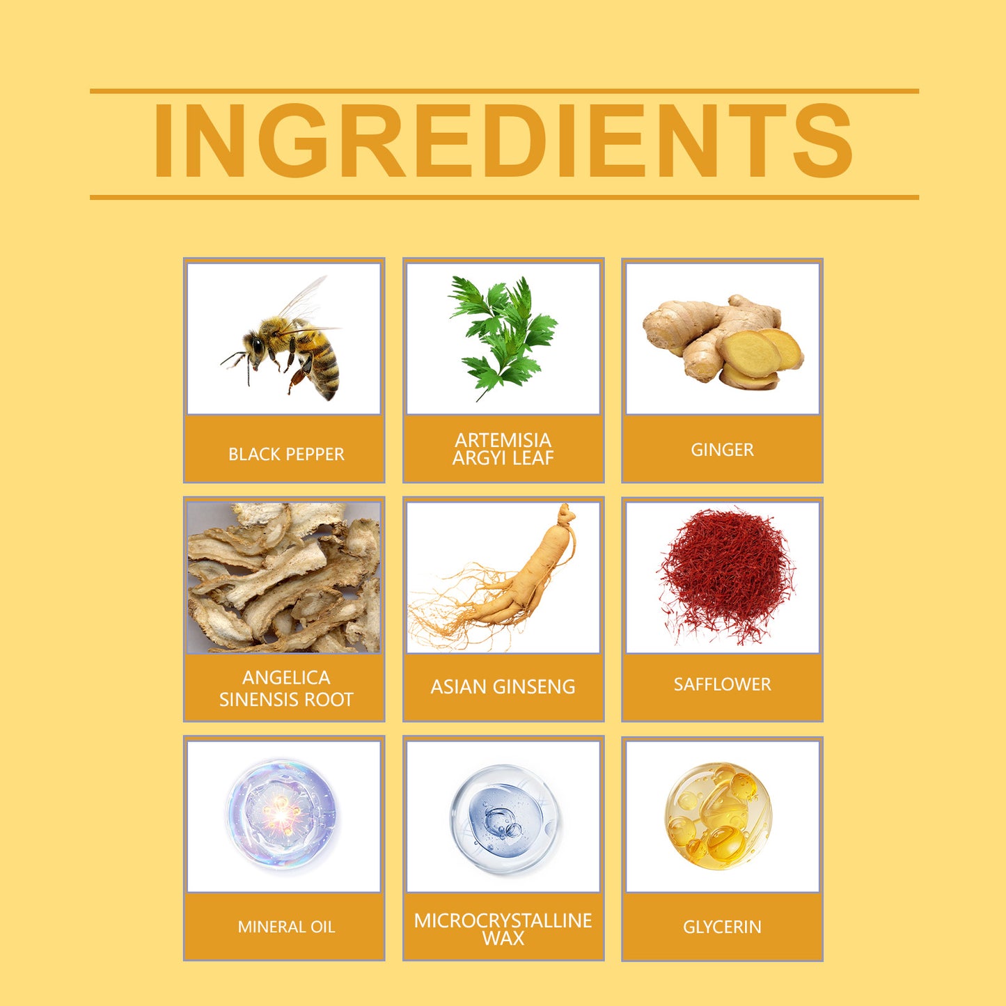 Firming Body Patch with Wormwood and Ginger Extract for Skin Care
