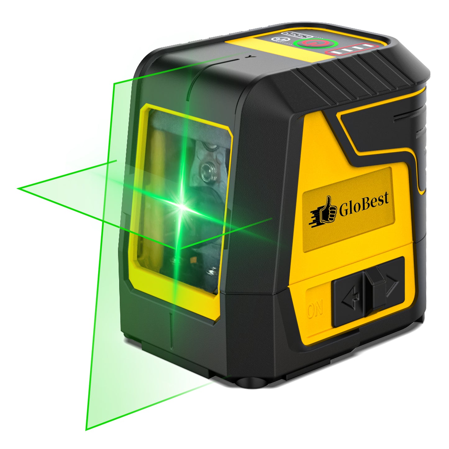Green Laser Level with Self-Leveling & Magnetic Base - Accurate Cross Line Tool for Tiling & Hanging