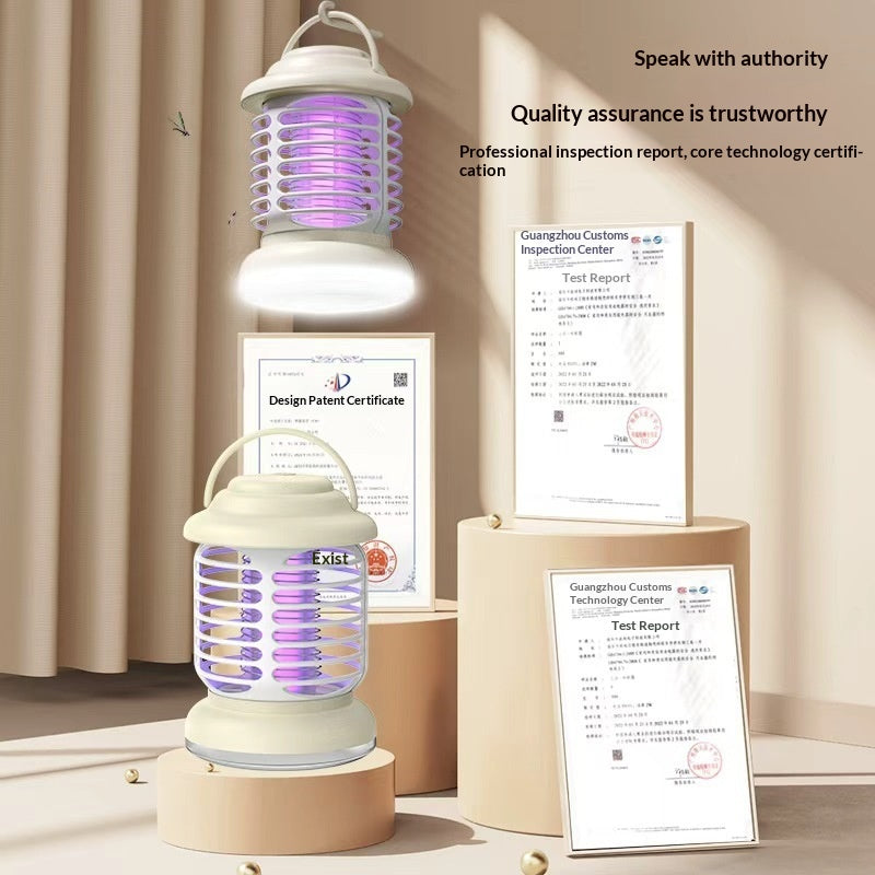 Outdoor Rechargeable Electric Mosquito Killer Lamp for Garden Patio
