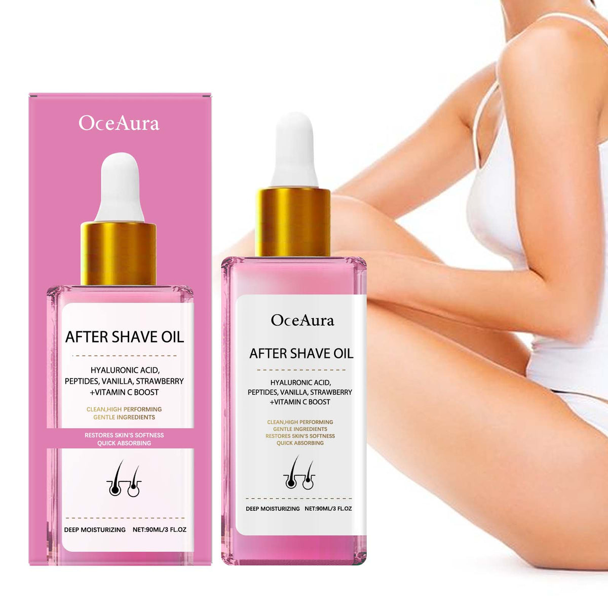 Post-Shave Oil with Vitamin E & Jojoba – 90ml