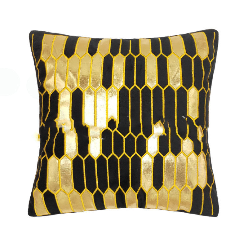 Office Sofa Pillow Cover Velvet Cushion Cover 45x45cm Light Luxury