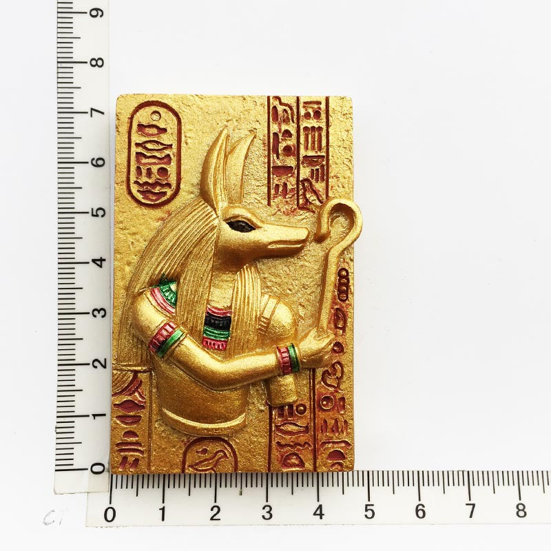 Egyptian Culture Magnetic Refrigerator Magnets Set - Classic & Landmark Designs