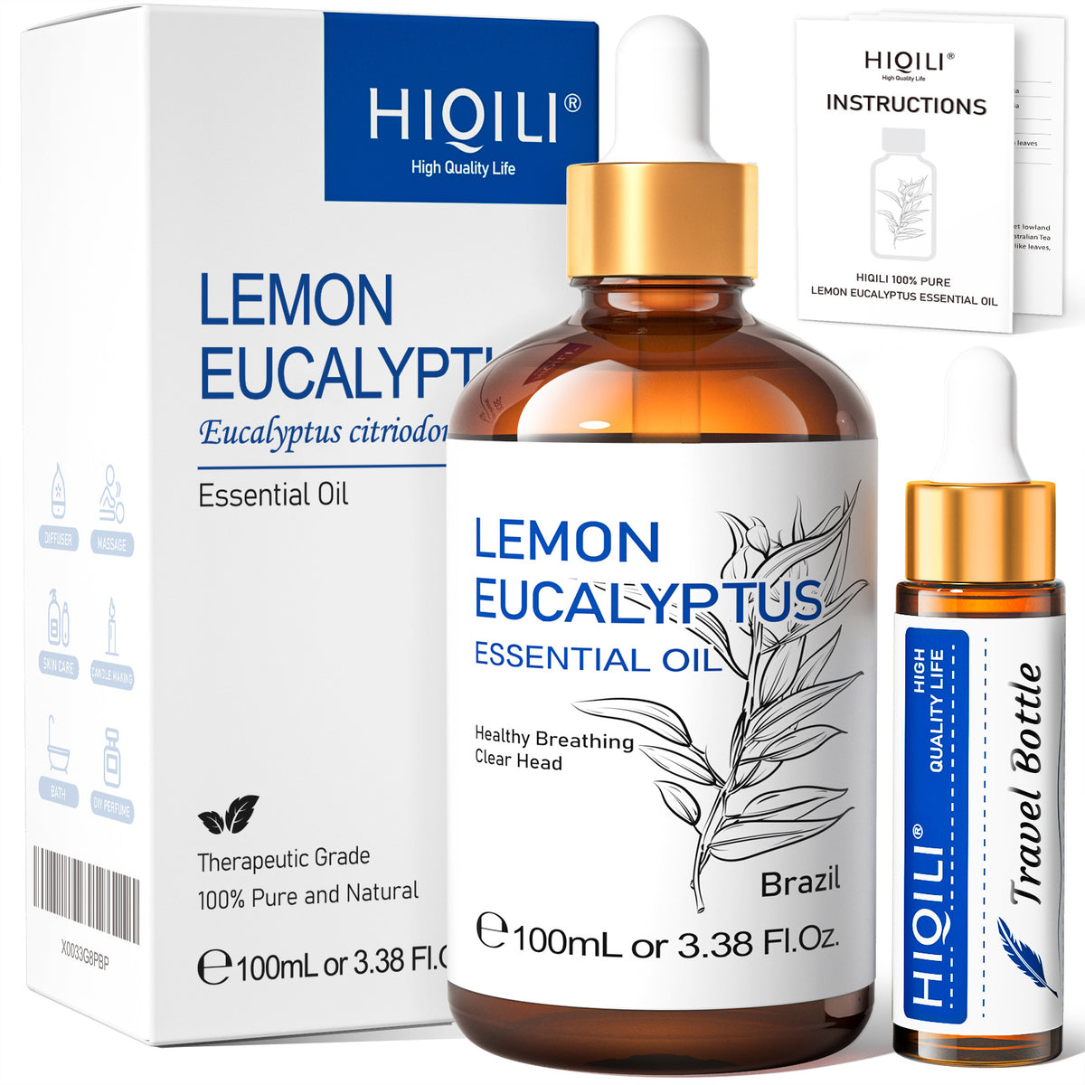 Essential Oil Plant Extract Massage Oil for Relaxation 100ml