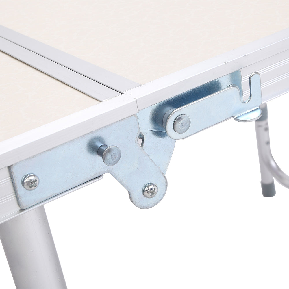 6ft Aluminum Alloy Folding Table - Outdoor & Camping Use