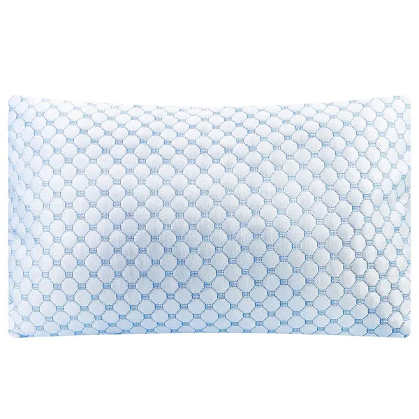 Cooling Memory Foam Pillow - Adjustable Height & Double-Sided King Size
