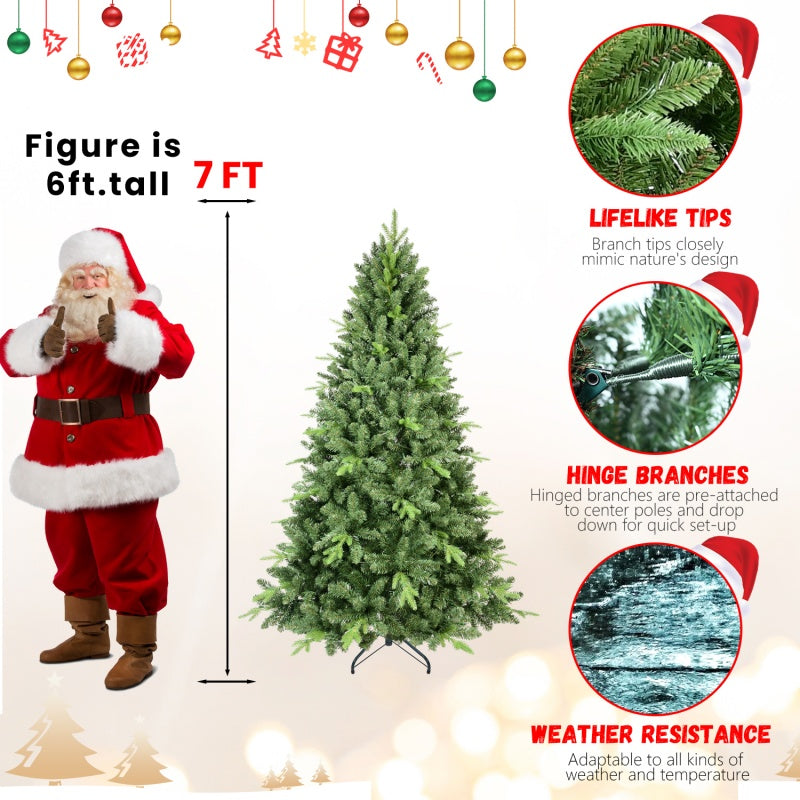 Artificial Christmas Tree - PE/PVC Mixed with Memory Wire