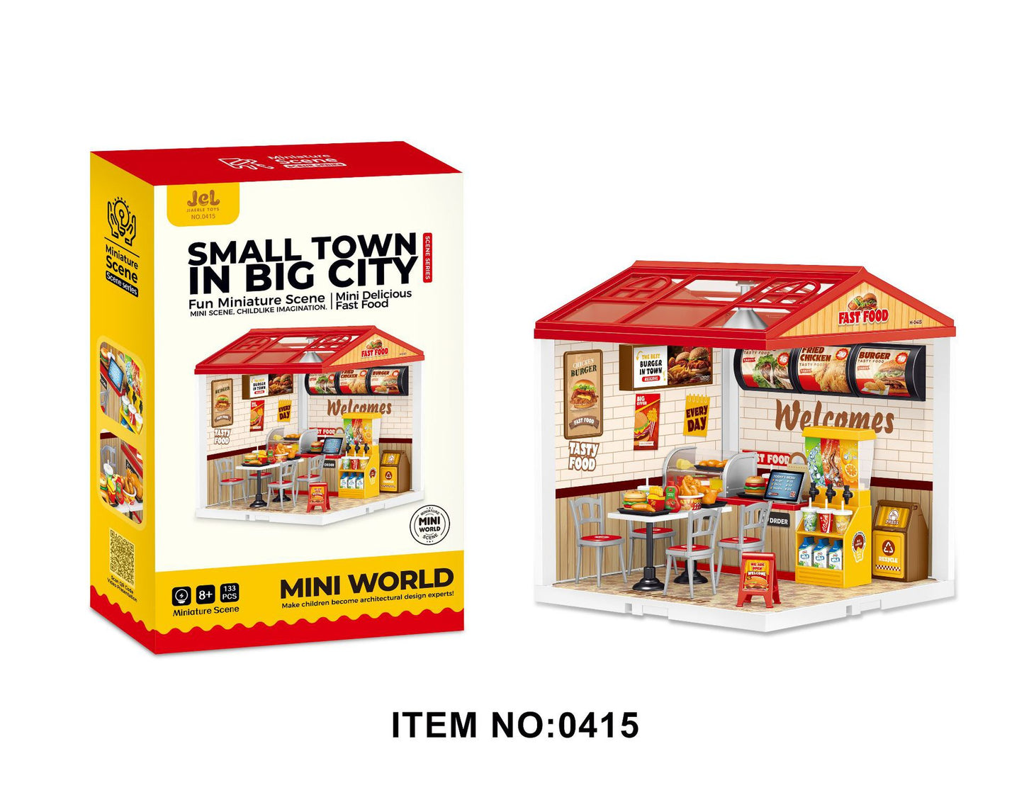 Educational Building Toy Set for Children - DIY Scene Playset