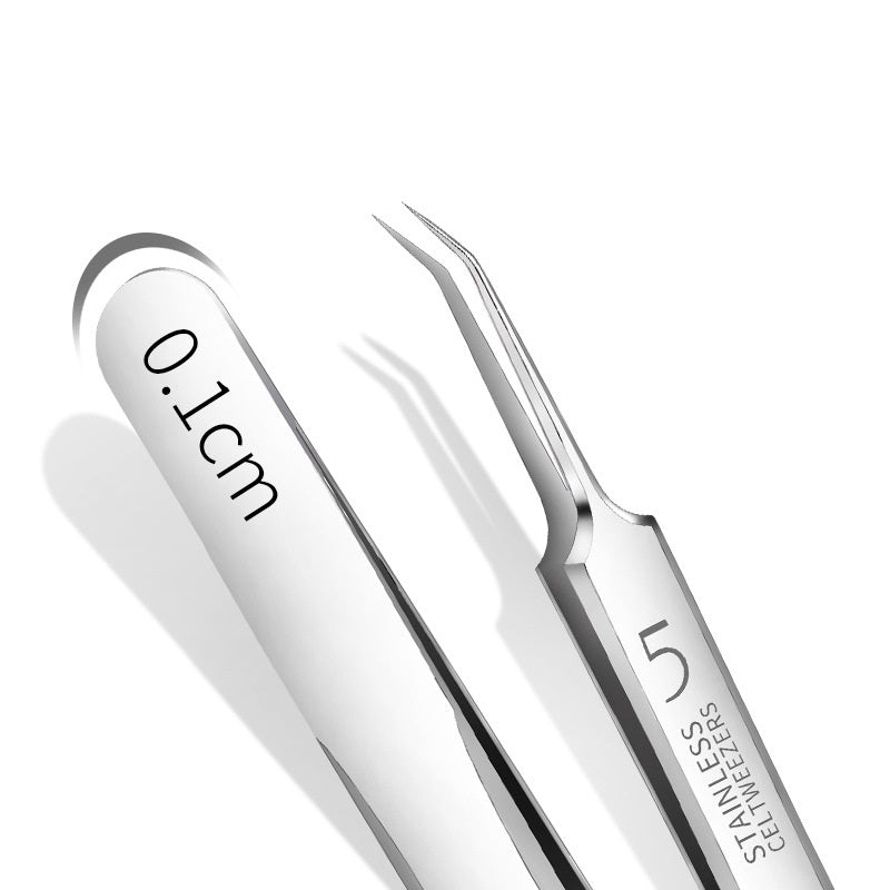 Stainless Steel Tweezers for Blackhead & Splinter Removal