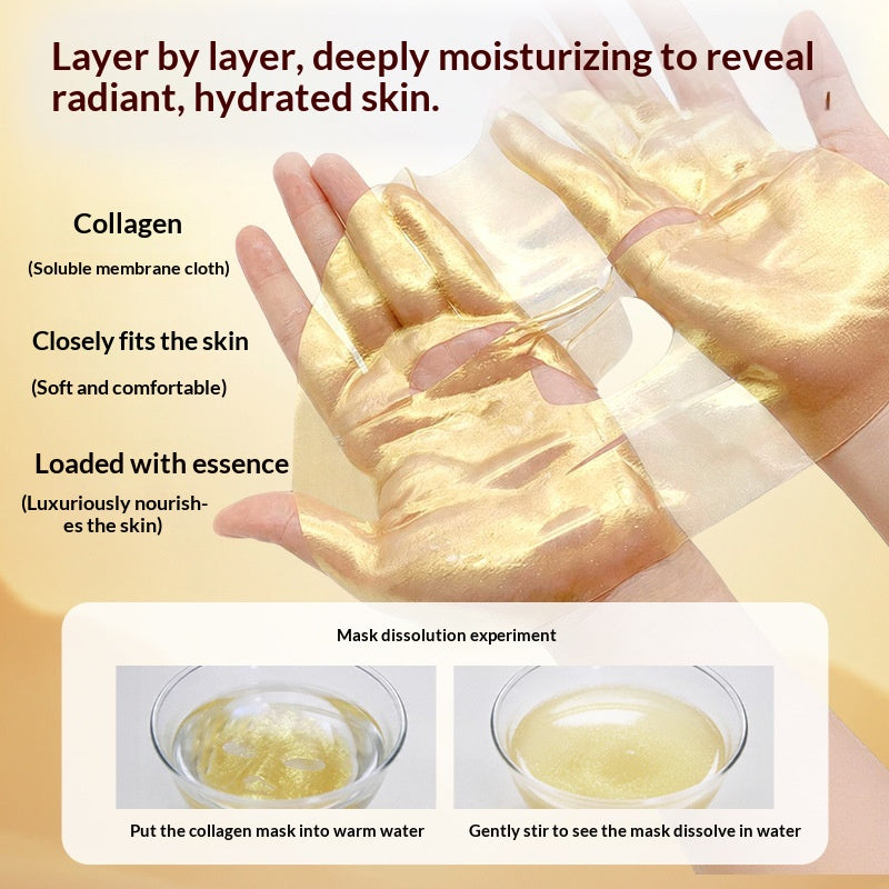 Collagen Face Mask Diminishing Fine Lines & Firming - 5 Sheets, All Skin Types