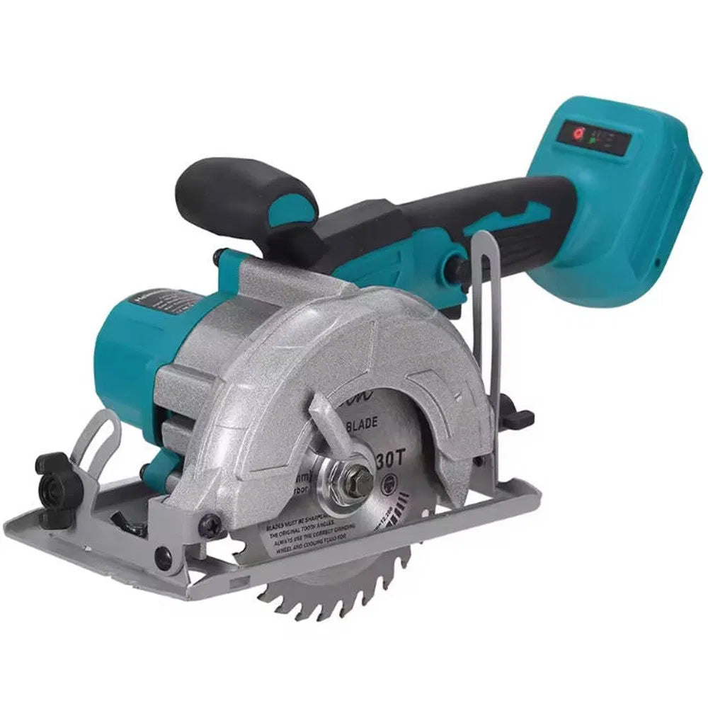 Battery Hand Circular Saw 125mm for Makita 18V Cordless Brushless Saws - Blue