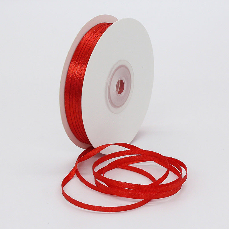 0.3cm Double-Sided Polyester Ribbon - Multiple Colors Available