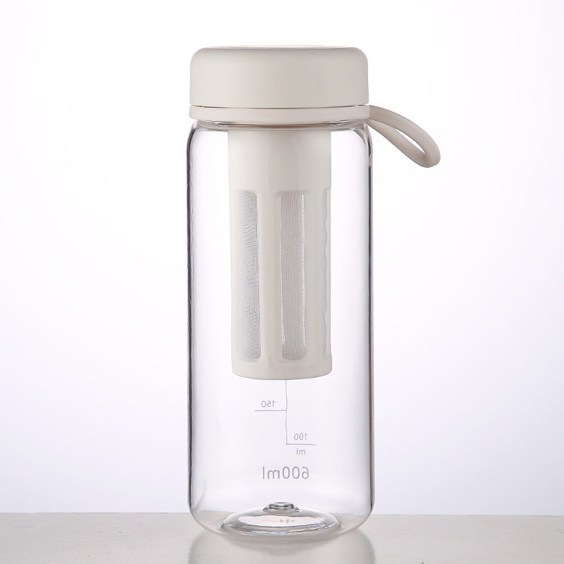 Large Capacity Sports Water Cup - Durable Plastic Drinkware for Outdoor Activities