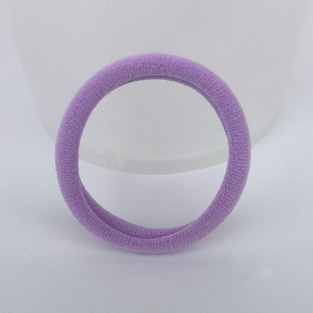 Bulk Veggie Ring Head Rope - Natural Knitted Hair Accessory - Multiple Colors