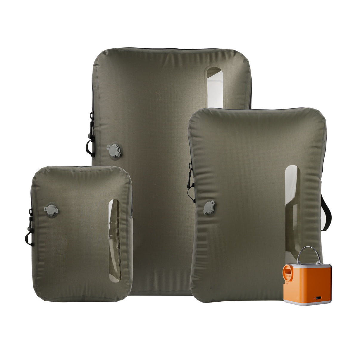 Waterproof Nylon TPU Compression Storage Bags Set - Travel & Home Organization