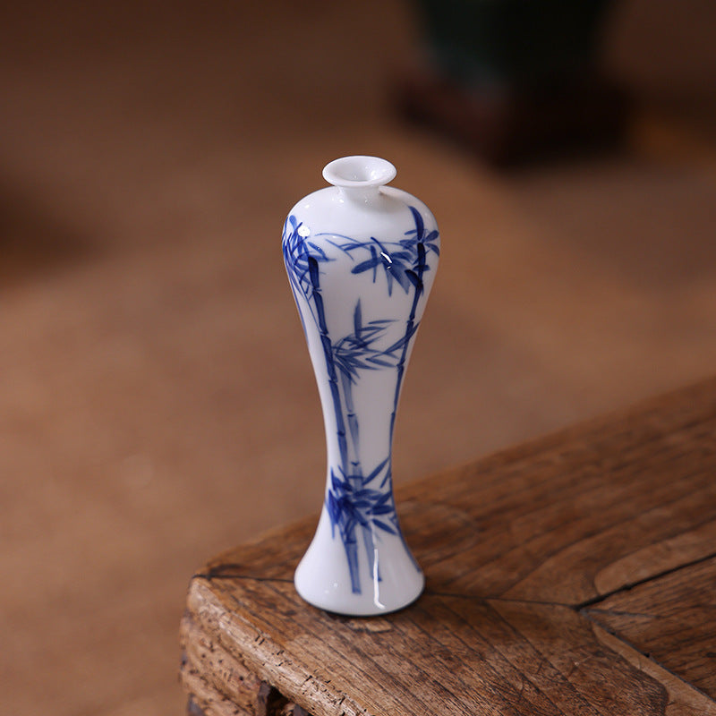 Small Ceramic Vase Set for Home Decor - Ball and Beauty Style Options