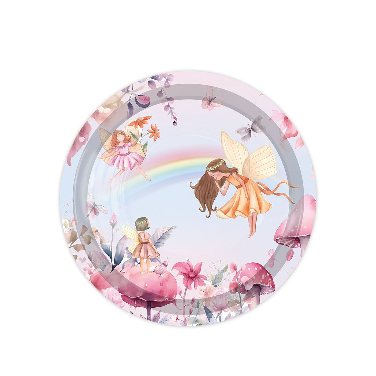 Disposable Party Tableware Set for Celebrations - Plates Cups Napkins Straws