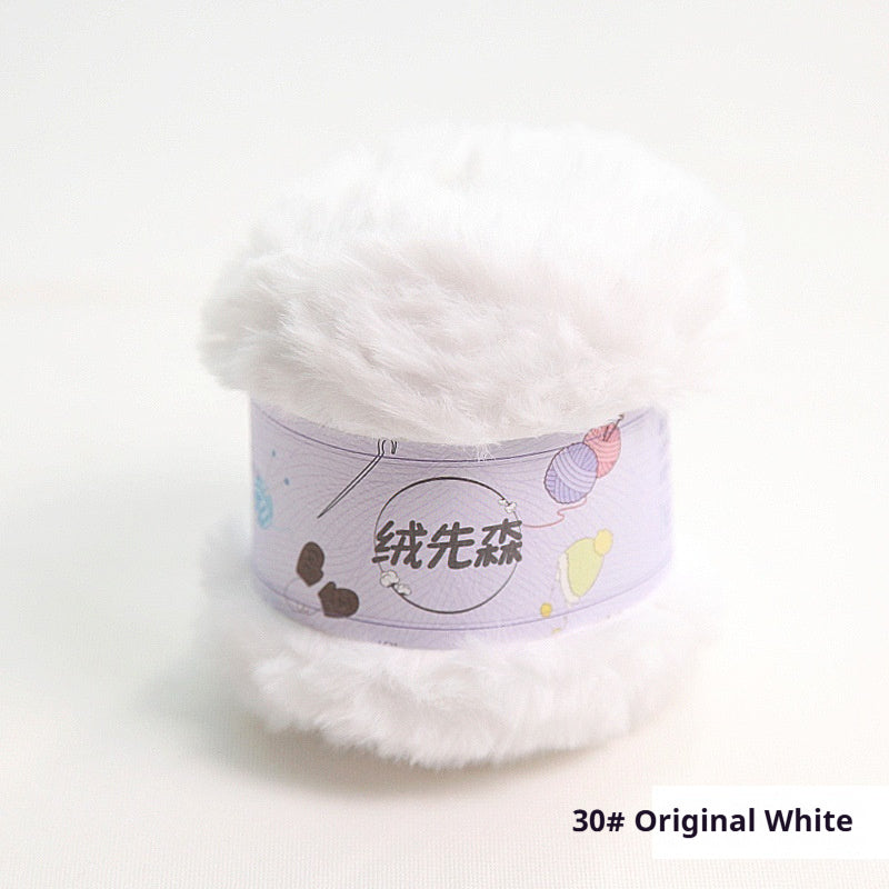 Handmade Fur Ball for Arts and Crafts - Soft Wire Woven Grass Decoration