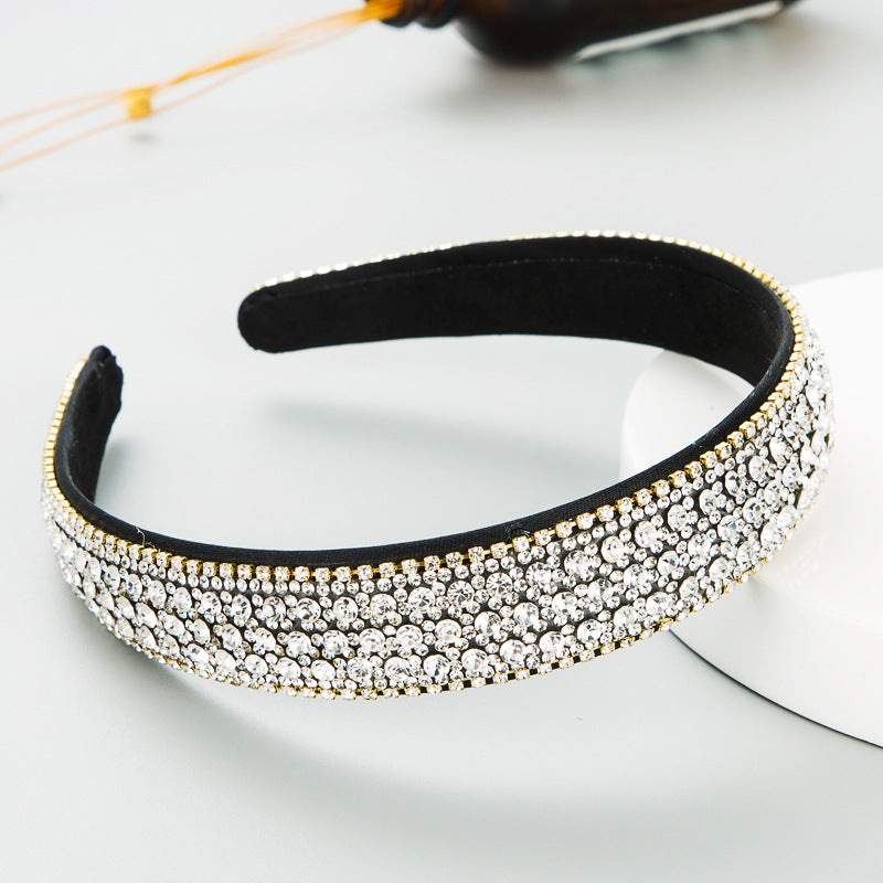 Women's Rhinestone Hair Band Headband