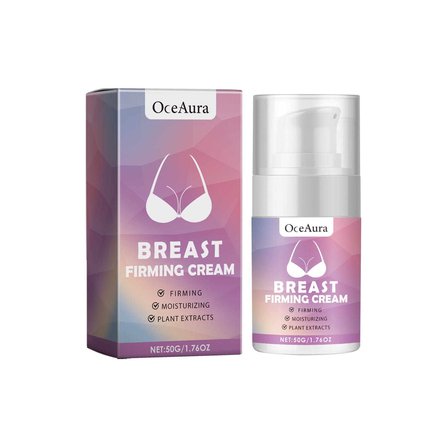 Breast Firming Cream with Collagen & Vitamin E - Moisturizing Body Care
